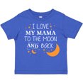 thumbnail image 3 of Inktastic I Love My Mama to the Moon and Back Boys or Girls Toddler T-Shirt, 3 of 5