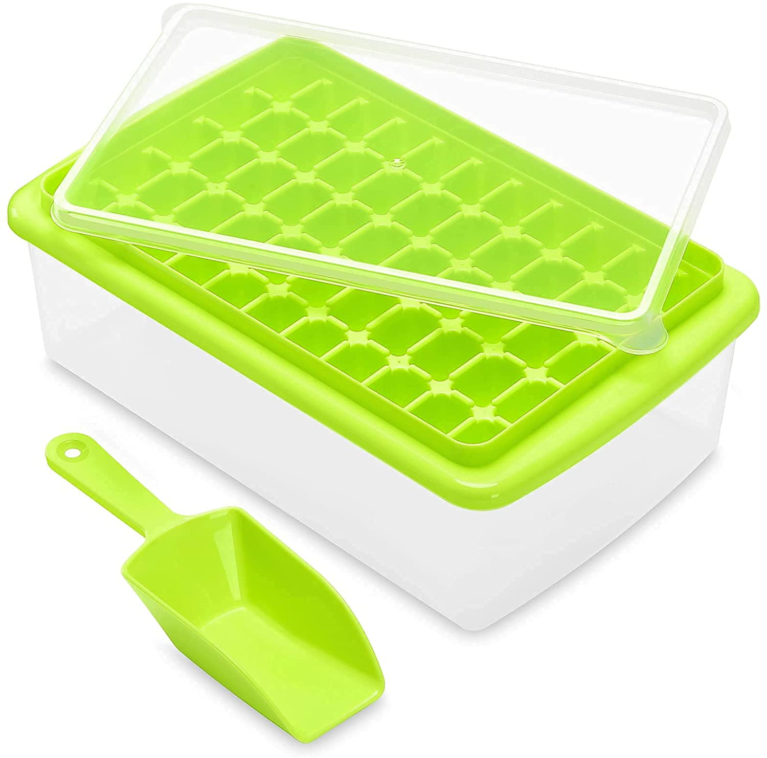 Roll over image to zoom in VIDEOS LessMo Ice Cube Tray with Lid