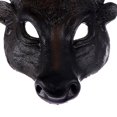 thumbnail image 3 of Visage Demi-Visage Mousse PU 3D Animal Réaliste Tête de Buffle, 3 of 8