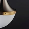 thumbnail image 4 of Maxim Conrad 15" Pendant - Satin Nickel / Satin Brass - 10386WTSNSBR, 4 of 4