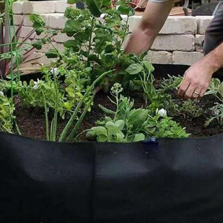 2pcs Garden Potato Grow Bags Planter PE Cloth Vegetable Pot