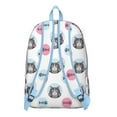thumbnail image 4 of Minimalist Cat Design Backpack – Geometric Cat Pattern Bookbag with Artistic Abstract Cat Print, 4 of 5