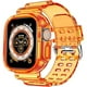 thumbnail image 1 of Correa de Silicona Transparente con Case para Apple Watch, Compatible con Todas las Series, 1 of 5
