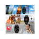 thumbnail image 4 of Smartwatch Hombre Reloj Inteligente Llamada Bluetooth Smart Watch Notificación De Mensajes Xtellar negro, 4 of 4