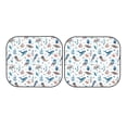 thumbnail image 7 of Haiem Undersea Animals Car Windshield Sun Shade (2 Pieces) Foldable Windshield Sun Shade Car Accessories for Truck SUV Pickup-Medium, 7 of 7