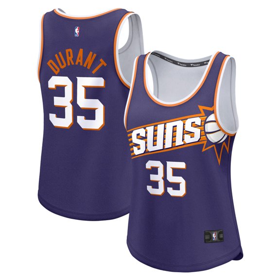 Women's Fanatics Kevin Durant Purple Phoenix Suns Fast Break Player Jersey - Icon Edition