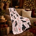 thumbnail image 3 of Fall Dachshund Dog Pumpkin Art autumn celebration, Playful Pet Portrait Pattern, Soft Flannel Blanket for Living Room and Reading Nook, Dog Lovers autumn celebration Gift, Pet Lover Home Decor, 3 of 9