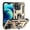 Gold, variant on iPhone 14 Pro Case,TECH CIRCLE 360°Rotatable Ring Holder Kickstand Heavy Duty Military Shockproof Protective Magnetic Car Mount Rugged Case for Apple iPhone 14 Pro 6.1 inch 2022,Blue