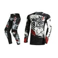 thumbnail image 1 of Oneal Mayhem Scarz Black/White Jersey Pant Combo (Large / Pant W32), 1 of 2