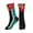 2 Black-2, variant on Men's Flag Of Mozambique Novelty Athletic Socks Women's Digital Printing Funky Patterned Crew Socks