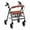 Cat Pumpkin, variant on COEQINE Tie-Dye Walker Seat Cover Medical Rollator Walker Seat Set of 2 Piece Covers Animal Patterns Rollator Seat and Back Rest Covers Walker Accessories Easy to Install