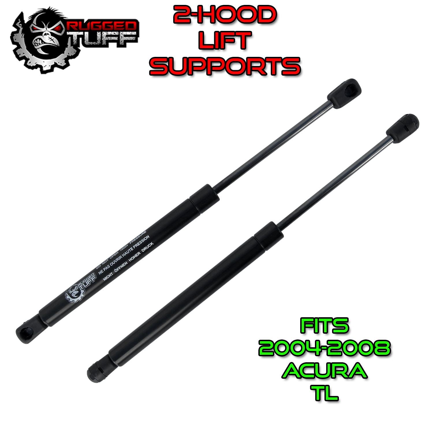 Lift Support Shocks For Acura TL 20042008 Front Hood Prop Arm Springs