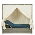 thumbnail image 3 of Ndrfhaj Adjustable Sun Bed With Curtain,High Comfort, 3 of 7