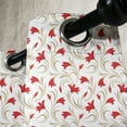 thumbnail image 4 of Ambesonne Floral Grommet Curtain, Gladiolus and Leaves, 50" x 63", Vermilion Beige, 4 of 6
