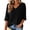 Black, variant on BasysinTshirts for Women Short Half Sleeve V Neck Tops Summer Basic Tee Shirts Pullover Tops Casual Fashion Basic Shirts