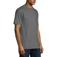thumbnail image 3 of Hanes Men's and Big Men's Beefy-T Crew Neck Short Sleeve T-Shirt, Up To 6XL, 3 of 7