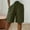 Army Green, variant on Women's Summer Shorts High Waist Wide Leg Side Slit Button Bermuda Shorts Solid Color Casual Comfy Beach Short with Side Pockets,XL,Army Green