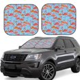 thumbnail image 1 of Fotbe Flamingo Juego de 2 Piezas de Parasoles para Parabrisas | Bloqueador Solar para Auto | Accesorios Plegables para Protección Solar Interior-Small, 1 of 6