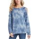 thumbnail image 2 of Suéter con hombros descubiertos Karen Kane para mujer azul extra pequeño, 2 of 2