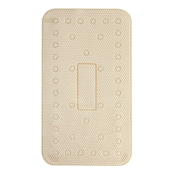 Tapete Para Baño Amg Beige Antideslizante 70X40 Cm