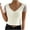 White Tops for Women, variant on HAPIMO Women's Trendy Raglan Lace Pullover Short Sleeve V Neck Shirts Casual Relaxed Workout Blouses for Teen Girls Solid Color Splicing Summer Tees Black L