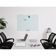 47" x 35" Magnetic Tempered Dry Erase Glassboard by Naomi Home