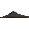 thumbnail image 2 of 10'x10' Gazebo Canopy Top Replacement 2 Tier Top Replacement Canopy UV Sunshade Patio Cover, 2 of 7
