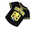 thumbnail image 6 of Boys Bart Simpson Baseball Jersey T-Shirt - Little and Big Boys Sizes 4-20 Black/Yellow, 6 of 6