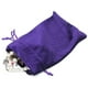 thumbnail image 1 of Velvet Tarot Bag Drawstring Storage Pouch Bag for Playing Cards Jewelry Coins AccessoryPurple, 1 of 2