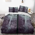 thumbnail image 1 of Att-ack on Gi-ant Eren L-evi Ani-me Housse de Couette 3D Imprimée - Ensemble de Literie avec Housse de Couette - Ensemble de 3 Pcs Inclut 2 Taies d'Oreiller et 1 Housse de Couette, 1 of 5