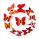 thumbnail image 5 of Advancent Pegatinas de pared 3D estéreo de doble capa mariposa pegatinas de pared imanes de nevera Mural para niños decoración de habitación de hogar Almacenamiento y organización del hogar Advancent HA022758-00, 5 of 6