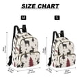thumbnail image 2 of FORMRS Mini Backpack Purse for Women Travel Daypack Casual Shoulder Bag, Christmas Plaid Forest, 2 of 7