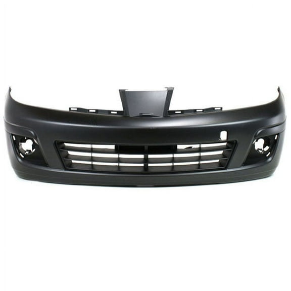 Front Bumper Cover Primed w/o Sport Package For 07-12 Versa NI1000245 FBM229EG0J
