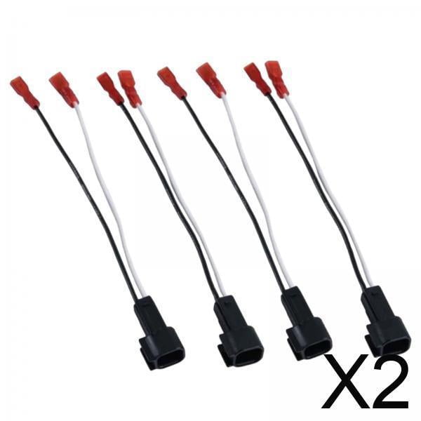 Arnés de altavoz,Reemplazo de arnés de altavoz premium,Arnés de cableado del adaptador de altavoz para vehículos,Arnés de altavoces para coche de fácil instalación,Adaptador de conector