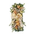thumbnail image 2 of Clearance! Christmas Rattan Upside Down Tree Wall Hanging Door Hanging Restaurant Decoration, 2 of 4