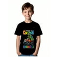 thumbnail image 1 of I Am Ready to Defeat The Boys' T-Shirt for The First Day of Kindergarten, Suitable for Boys' Fashion Trends, Breathable And Casual Comfortable Tops, Street Fashion Summer T-Shirts, 1 of 3