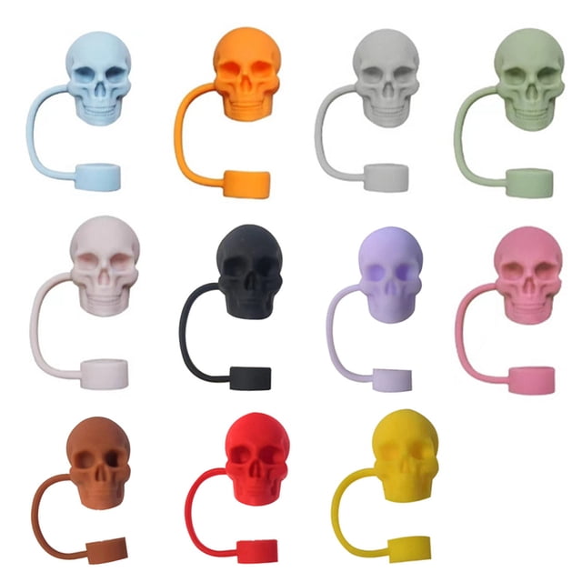 11Pcs Shaped Caps 11 Colors Of Dust Caps Reusable Caps Food Grade Silicone Caps Fun Dust Caps
