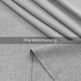 thumbnail image 3 of Smiry Rectangular Linen Tablecloths, Waterproof Wrinkle Free Table Cloth, Stain Resistant Fabric Table Cover, 60"x102", Light Gray, 3 of 8