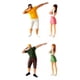 thumbnail image 1 of 4 Piezas 1:64 Figura Coleccionable Street Dance Doll Micro Paisaje Proyectos De Bricolaje, 1 of 9