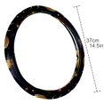 thumbnail image 4 of Honeybee 14.5 Inch Printing PVC Leather Car Wheel Cover Auto Accessories, 4 of 6