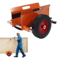 thumbnail image 6 of Btidfty Panel Dolly 1100 Lbs Weight Capacity Stone Slab Dolly with 10in Solid Wheels Anti-slip Door & Drywall Transport Cart for Drywall Sheet Material Handling All Terrain Moving, 6 of 7