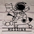 thumbnail image 2 of Handmadetneonsign Astronaut Metal Wall Art Light, Astronaut Metal Sign Wall Decor, Discover The Universe Metal Decor, 2 of 5