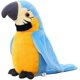 thumbnail image 1 of Divertido juguete de peluche de loro que habla, función de repetición, animales de peluche que agitan alas, pájaro de peluche, juguete de peluche de loro que habla para niños, 1 of 8
