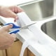 thumbnail image 4 of Cinta selladora de PVC para paredes, impermeable y antimohos, cinta autoadhesiva para cocinas, baños, fregaderos, cocinas y mesas, 3,2 m x 2,2 cm, blanca, 97 g, fácil de limpiar e instalar, 4 of 8