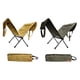 thumbnail image 4 of Bolsa portátil para transportar leña y troncos, soporte de aluminio para barbacoas en interiores. Negro, 4 of 6