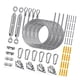 thumbnail image 2 of Kit de herrajes para toldo vela, accesorios, juego de fijación para toldo portátil de alambre metálico 52 piezas, 2 of 9