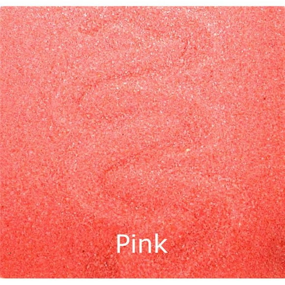 Scenic Sand 514-37 25 lbs Activa Bag of Scenic Sand - Bulk Colored Sand, Pink