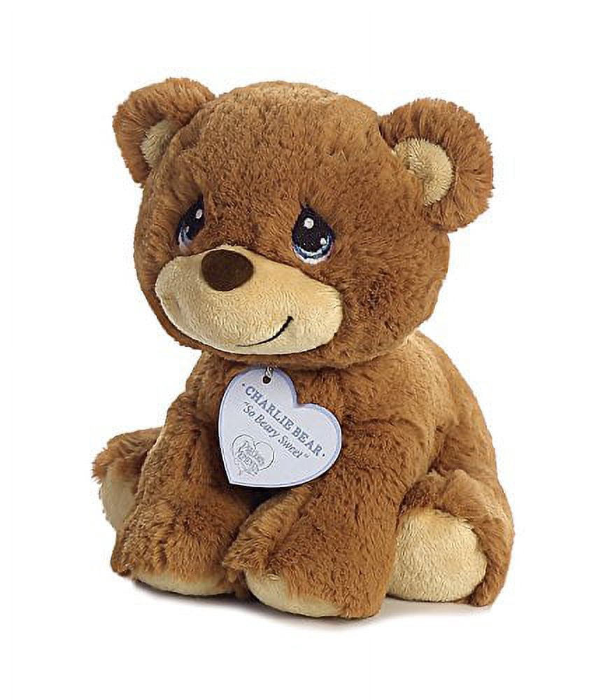 Aurora - Small Brown Precious Moments - 7" Charlie Bear - Adorable Stuffed Animal