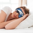 thumbnail image 6 of Naloa Great White Shark Print Sleep Mask for Sleeper, Light Blocking Sleeping Eye Mask for Women Men, Eye Shade with Adjustable Strap for Travel, Nap,Meditation, 6 of 7