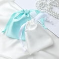 thumbnail image 4 of Visland 5PCS Satin Gift Bags, Jewelry Bags, Drawstring Pouch, Wedding Favor Bags, Baby Shower Bags, 4 of 8